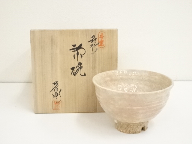 JAPANESE TEA CEREMONY / TEA BOWL CHAWAN / HAGI WARE / ARTISAN WORK